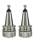 Pair of ER32 Balance Collet Lathe Chuck For CNC Milling 45L Heavy Duty Pro Grade 30000 RPM Stainless Steel Tool Holder