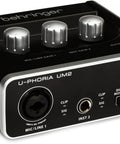 UM2 Audio Interface 2x2 USB For Mac Or Windows Recording With XENYX Mic Preamplifier Dope Studio Quality Sound