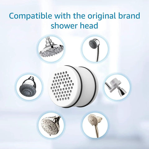 Shower Filter Replacement Cartridge For Culligan WHR-140 WSH-C125 ISH-100 HSH-C135 With Pro Grade KDF Filtration Material
