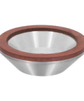 Pro Diamond Cup Grinding Wheel 100mm Silver Concave Bowl designed for quick and safe cutting of hard materials.