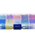 Must Have Auto Fuse Kit With 200 Pcs of 10 Types Blade Type Fuses in transparent box, ideal for DIY maintenance and repair.