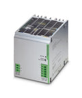No Sweat Industrial Power Supply Unit Creates Clean Steady 3 AC To 24 DC Power With Rock Solid Grit, aluminum case, 24V, suitable for automation.