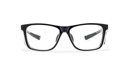 Front view of Radiation Safety Eyewear With Permanent Side Shields And Distortion Free SF6 Schott Lenses, 0.75mm Lead Equivalency