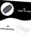 Manual Siphon Pump Kit With Hand Pump And Flexible Hose For Grab And Go Water And Liquid Transfer And Emergency Fluid Extraction In Vehicles Squeeze Activated Non Drip Tool For Fuel And Other Fluids, clear hose and bulb