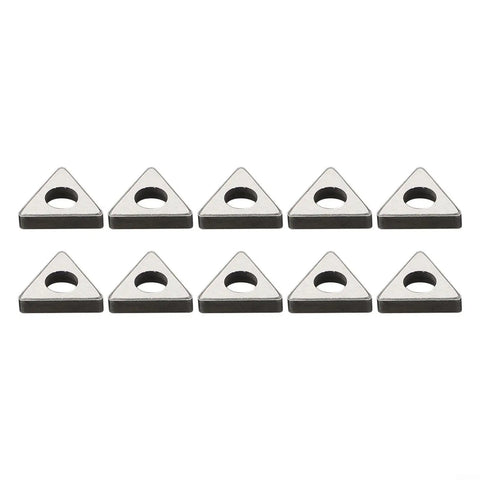 Triangle shims from CNC Turning Tools Kit With Triangle Shim For Blade Protection And Longevity Pro Grade Tool Holder Set