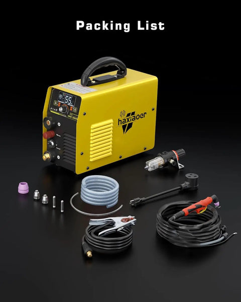 Beefy Pro Grade Plasma Cutter With Large LED Display Non Contact Arc High Frequency Plasma Cutting Equipment with accessories.