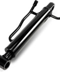 25 Millimeter Hydraulic Thumb Cylinder for Mini Excavators up to 3 Tons with Single Hole Thumb Clip in black color.
