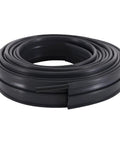 Pro Grade Landscape Edging Coil With Double Ridge Design For Flexible Sixty-Foot Roll For Gardens, Flower Beds, And Pathways Black Finish Made In The USA