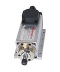 Air Cooled Square Spindle Motor For CNC Router Machine With Edge Junction Box Style For Milling 6KW High Torque