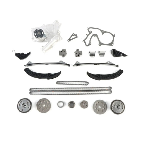 Get That Timing Chain Kit Ready To Rock! Fits 2007-2011 Hyundai Sonata Entourage Azera 3.3L 3.8L Engines Perfectly With High Strength Alloy Gears And Chains For Peak Performance And Smooth Driving Action Today. timing chain kit with gears, chains, guides and tensioner