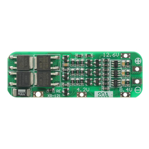 Badass 3S Battery Management System 20 Amp Li Ion And Lipo Cell Balance Protection Module 12.6 Volt Quick Charge Board, 20A circuit board.
