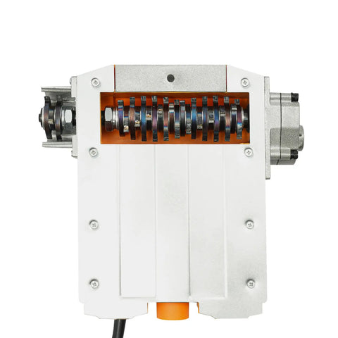 Heavy Duty Electric Wall Scraper Kicks Off Thick Paint And Putty With A Beefy 4580W Motor And Wide 5 9 Inch Blade close-up view of motor.