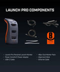 Launch Pro Circle B Edition Golf Launch Monitor Bundle With Tour Level Accuracy For Indoor And Outdoor Use Components