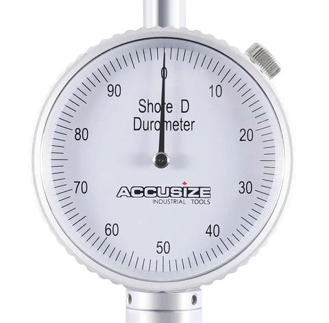 Portable 0-100 Shore D Durometer With 30 Degree Cone Point For Precise Hardness Testing Of Materials Handy Spring Force 4.4 For Consistent Readings In Field And Lab Use, dial gauge close-up