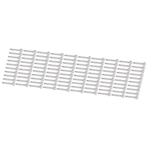 Self Drilling Screw Kit 100 Pieces Stainless Steel Hex Washer Screws And Self Tapping Screws display