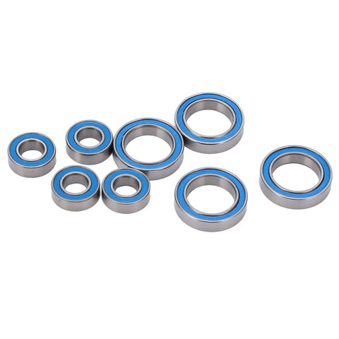 8Pcs Stainless Steel Sealed Ball Bearings for RC Crawler Cars Upgrade Parts for Arrma 3S Rock Granite Outcast High Durability Low Friction