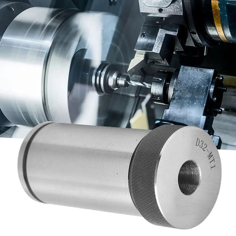 CNC Lathe Tool Holder And Milling Socket Adapter In Steel 40Cr With Bushing For Precision Tooling MT1 Through MT4 D32 Mount