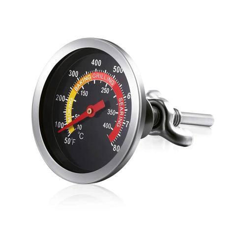 Three Pack Charcoal Grill Temperature Gauge Thermometer With 2-3/8 Inch Dial, Waterproof BBQ Meat Thermometer Close-Up