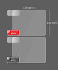 High Bond Double Sided Adhesive Pads For Dash Cam Mounts With Surface Protection Film Rock Solid Hold On Windshield And Dashboard