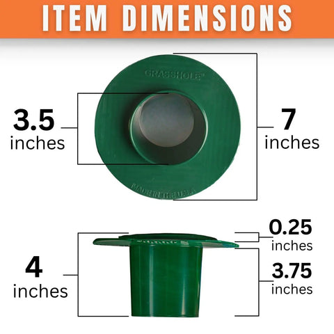 Sprinkler Head Guard Protector Donut Style Patented Sprinkler Protection Prevents Mower Damage 10 Pack ABS Plastic dimensions