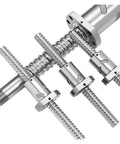 Built Tough SFU3210 Ball Screw Kit C5 Precision Grade 1000mm Length Rock Solid Carbon Steel assembly with smooth rods and nuts.