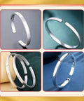High Quality Manual Ring Bender Machine For Jewelry Making, Snag This Portable Hand Crank Earring Bracelet Tool, Rock Solid Metal Craft Kit, No Sweat Operation For Beginners And Pros featuring various cuff bracelets made of metal.