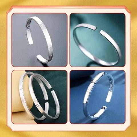 High Quality Manual Ring Bender Machine For Jewelry Making, Snag This Portable Hand Crank Earring Bracelet Tool, Rock Solid Metal Craft Kit, No Sweat Operation For Beginners And Pros featuring various cuff bracelets made of metal.