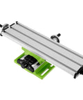 12.2 Inch Milling Machine Worktable With X Y Axis Multifunction Milling Table for Mini Drill, Aluminum Alloy, Side View