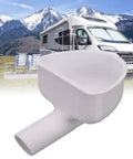 Wide Mouth RV Water Inlet Funnel With Rotating Lock for easy fresh water tank fill near motorhome