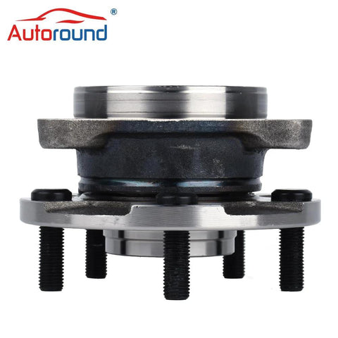 Side view of Front Wheel Hub And Bearing Assembly For Toyota RAV4 2006 To 2018 Mirai 2016 To 2020 Scion Tc 2011 To 2016 Five Lug With Abs Bolt On DIY Friendly Replacement For A Smooth Ride And Easy Install