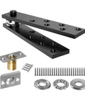 Secret Door Hinge Kit With 360 Degree Pivot For Hidden Doors Heavy Duty Hardware Up To 300 Lbs Concealed Pivot Set components