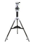 Star Adventurer GTI Full GoTo Astrophotography Mount Kit with tripod and pier extension, front view.