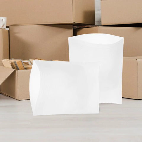 100 Pcs White Foam Pouches For Fragile Packing And Cushioning Heavy Duty Shockproof Elastic Foam Wraps With Smooth Surface