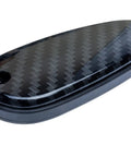 Carbon Fiber Look Antenna Block Off Delete Plate Cover Kit With Rubber Gasket For Honda Civic EG6 CX DX Si 1996 1997 1998 1999 2000 JDM Style Great For Show And Daily Driver Appeal