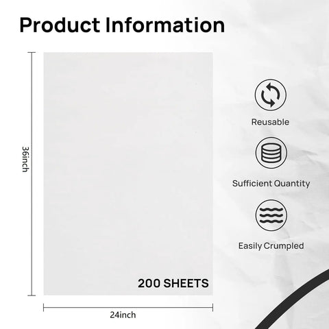 Diagram of 24x36 Inch Moving Newsprint Packing Paper Bulk 10.8Lb For Shipping And Moving Wrapping Fragile Items And Pet Cage Liners.