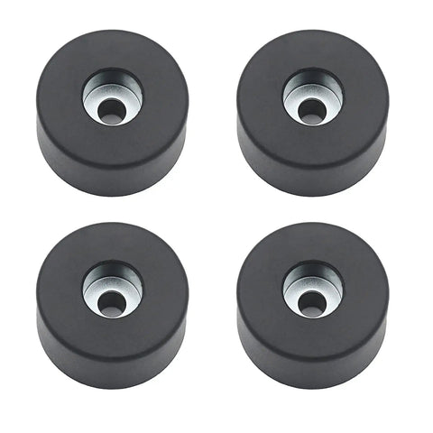 Four Pack Air Compressor Isolator Pads Replacement Rubber Feet Non Slip Durable Cushions For Speaker Cabinets, Computer Desks