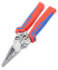 Premium Stainless Steel Wire Crimper And Stripper Tool For Electricians with ergonomic grip and precise stripping features.