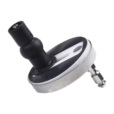 Close-up of 2 Pack Toilet Seat Hinges Top Fix Kit With Quick Release Screws, stainless steel, Type A Two Section Design