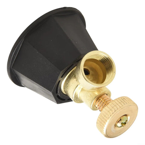 Adjustable Atomizing Garden Nozzle For Cyclone Spray Head With 14.5 mm Thread And Multi Spray Modes, durable alloy build