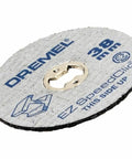 EZ SpeedClic Cutting Wheel Accessory Set With 12 Metal Cutting Discs For Rotary Multi Tool Fiberglass Reinforced