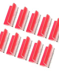 10 Pack Self Adhesive Acrylic Hinges 45x34mm Flush Cabinet Doors Clear Hinge For Crafts And Furniture Easy Install Strong Hold
