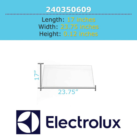 Crisper Drawer Cover Insert For Refrigerators Glass Replacement No Tools Needed Easy Fit Premium Quality Model 240350609