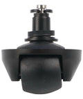 Front Caster Wheel Replacement For Dreame D9 Master L40 L10s Pro Gen2 Robots Vacuum Cleaner Accessories Black 2 Pack close-up view