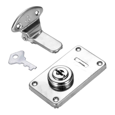 Vintage Metal Toggle Hasp Lock 73x41mm For Chest Boxes Jewelry Boxes Gift Boxes Suitcases And Furniture Hardware