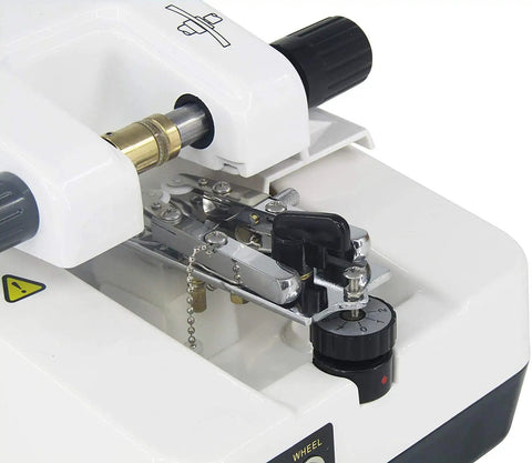 Automatic Optical Lens Groover For Eyeglasses With Iron Plating Panel 7 Depth Settings From 0 To 7mm 110V Grooving Machine