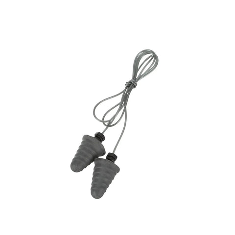 Skull Screws Earplugs P1301 Corded 120 Pairs 32 Decibel NRR CSA Class AL Push To Fit Pro Grade Hearing Protection