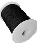 Bulletproof Two Millimeter Black Braided Lift Cord For Venetian Blinds And Window Shades No Sweat Replacement Rope on spool.