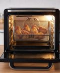 Badass Rotisserie Drum Basket Mesh Cage For Backyard Grills And Home Ovens Fits Standard One Quarter Inch Shaft with chicken wings