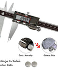 Digital Caliper 12 Inch 300mm Stainless Steel Vernier Measuring Tool With IP54 Splash Proof Electronic Micrometer LCD Screen showing 20.00 mm