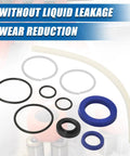 2 Post Lift Hydraulic Cylinder Seal Rebuild Kit For 7000 10000 Lb Chinese Cylinders Replaces YG32-9180 BH723515A components